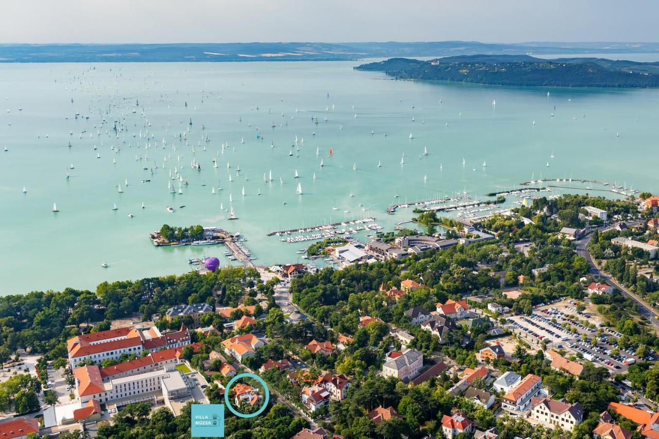 Villa Muzsa Deluxe Balatonfüred Exteriér fotografie